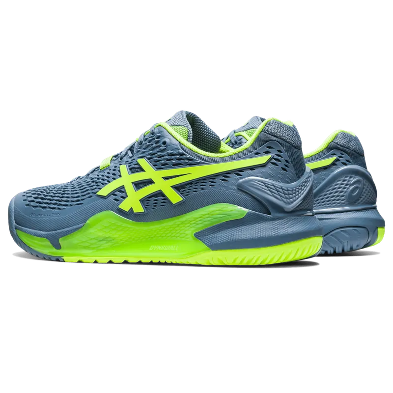 Asics GEL-RESOLUTION 9 Steel Blue/Hazard Green (1041A330.400)