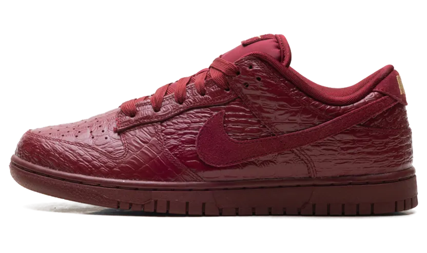 Nike Dunk Low “Team Red Croc” (HV4388-600)