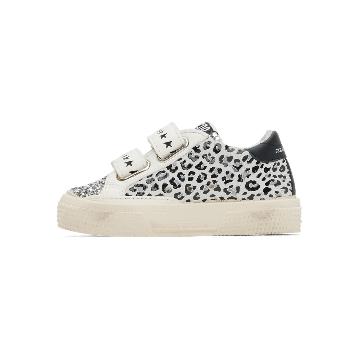 Golden Goose Baby Gray May School Sneakers (GJF00198.F003290.81796) (3)