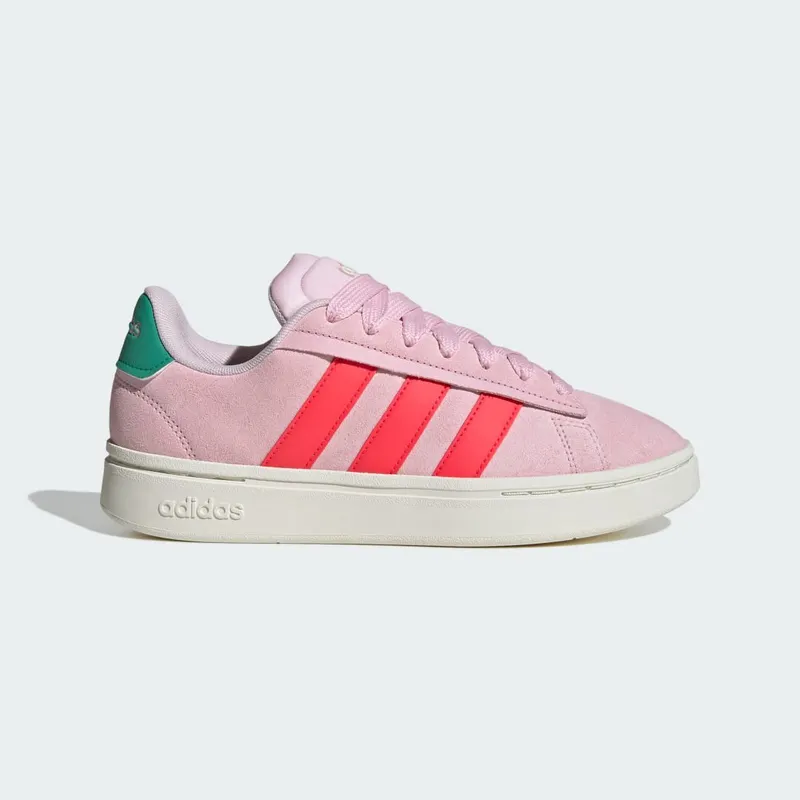 Adidas Grand Court Alpha Clear Pink / Lucid Red / Court Green (JI1717)