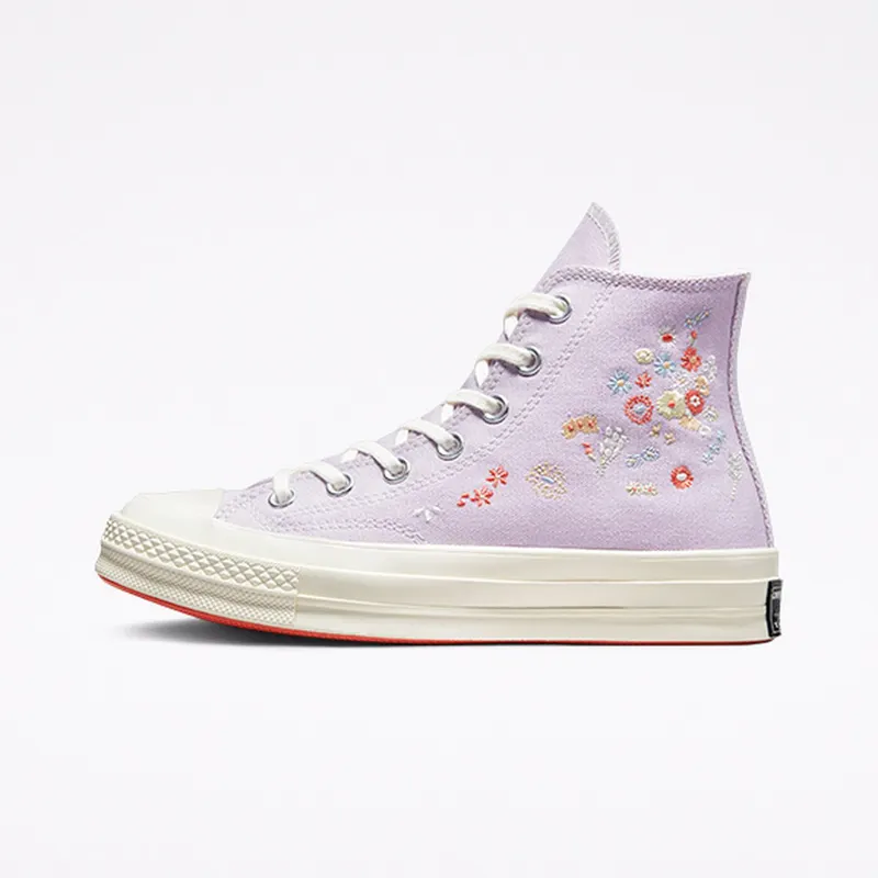 Converse Chuck 70 Embroidered Floral Pale Amethyst/multi/egret (A01584C)