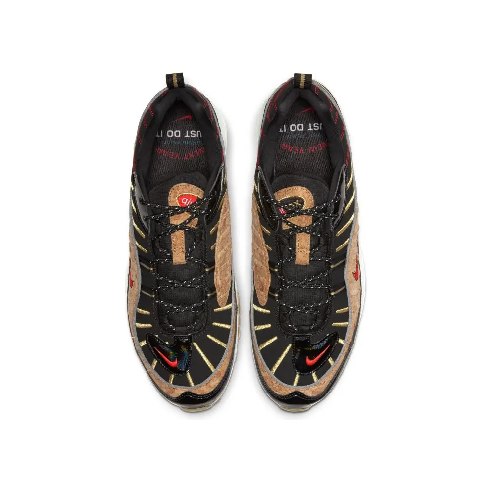 Nike Air Max 98 Next Year Black/Light Photo Blue-White-Red-Orbit (CT1173-001)
