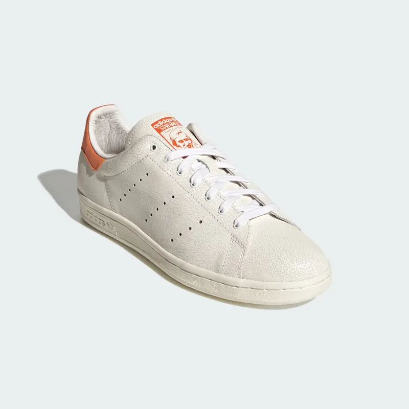Adidas STAN SMITH 80s Shoes Cloud White / Craft Orange / Off White (KZ6939)