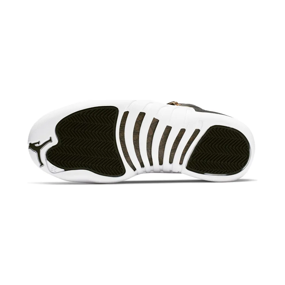 Jordan 12 Retro Black Metallic Gold White (W) Black/Metallic Gold-White (AO6068-007)
