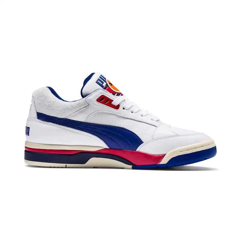 Puma Palace Guard OG White Puma White/Surf The Web/High Risk Red (369587 01)