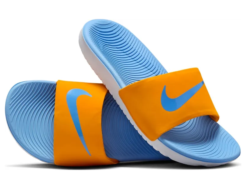 Nike Kawa Slide Orange Peel White University Blue (FJ8812-801)