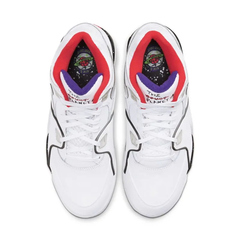 Nike Air Flight 89 Planet of Hoops White/Silver-Orange-Purple-Black (CW2616-101)