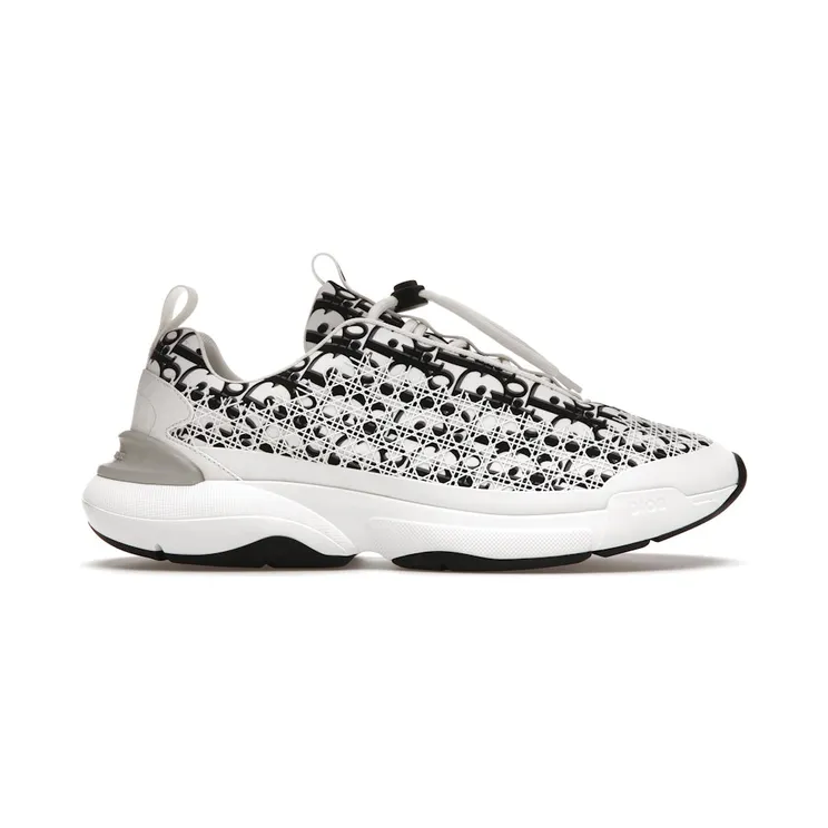 Dior B24 Oblique Cannage Motif White