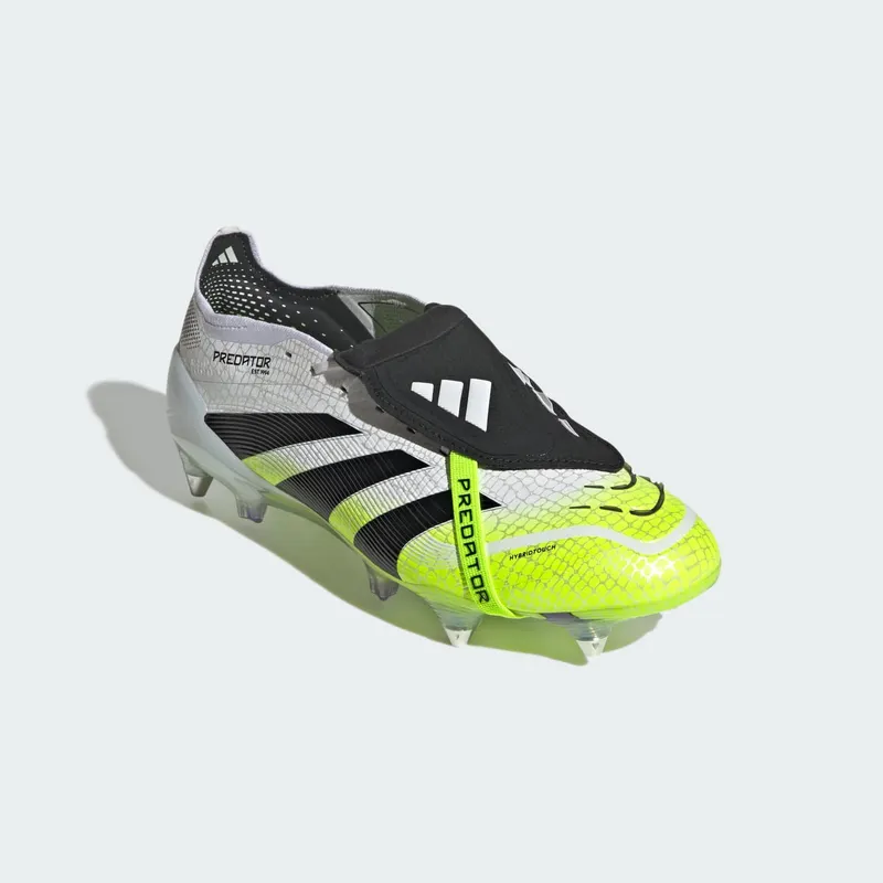 adidas Predator Elite Fold-Over Tongue SG Cloud White Core Black Lucid Lemon (JI1087)