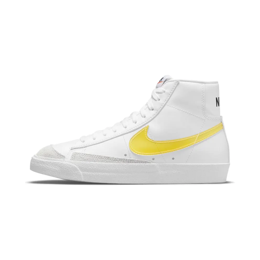 Nike Blazer Mid 77 Essential White Opti Yellow (W) (DJ3050-101)