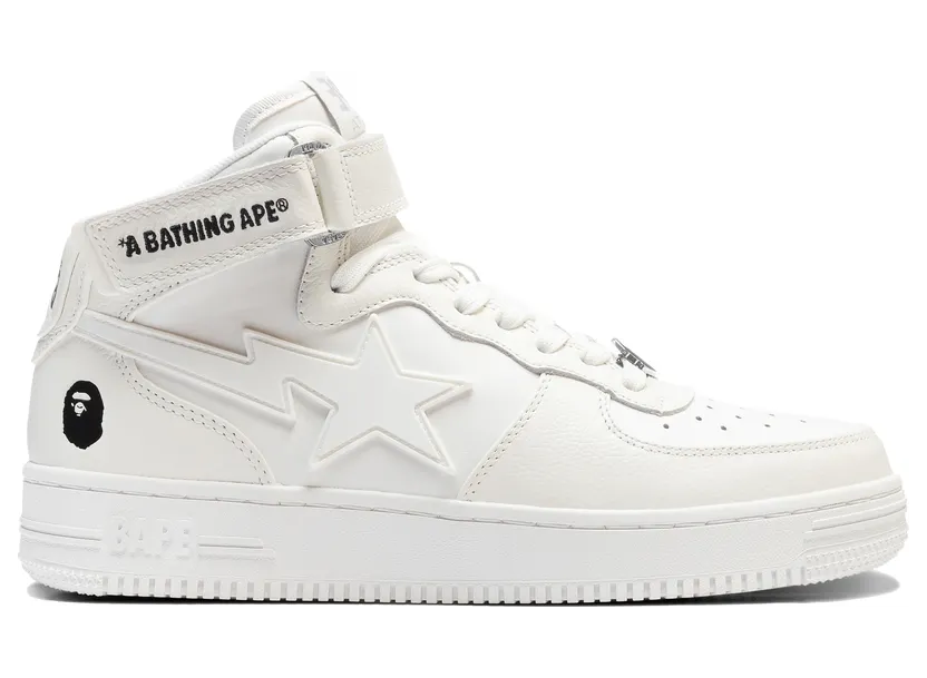 A Bathing Ape Bape Sta MI White (001FWH701003_WHT_A)