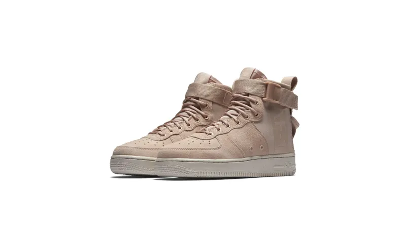 Nike SF Air Force 1 Mid Particle Beige (W) Particle Beige/Particle Beige (AA3966-201)