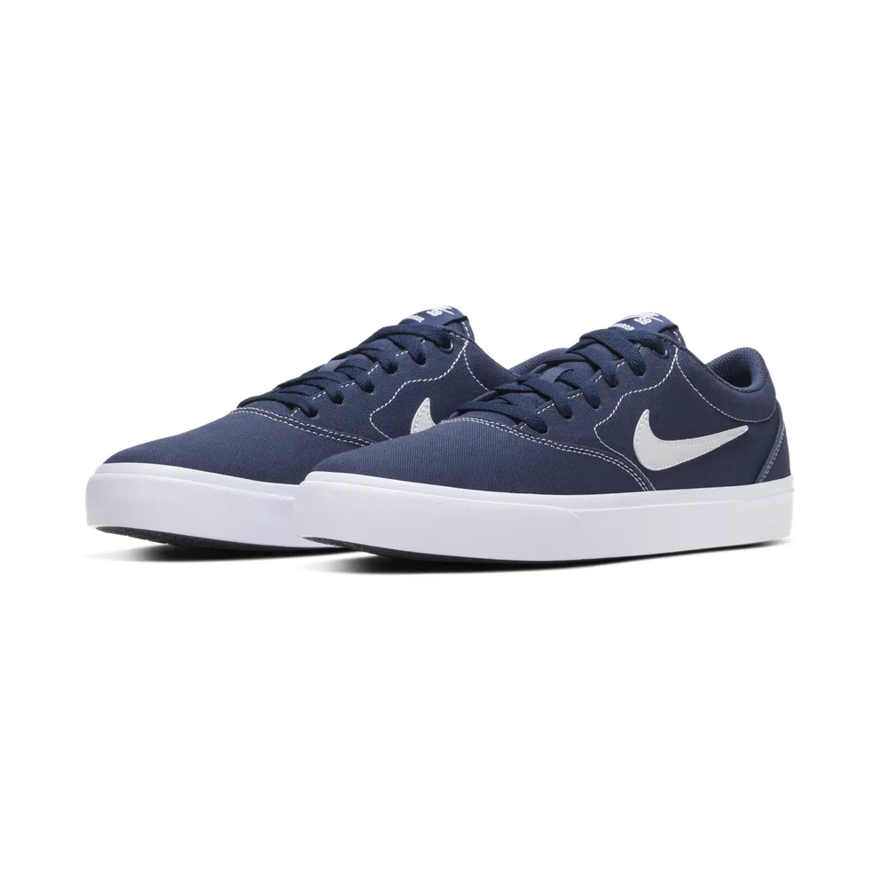 Nike SB Charge Canvas Blue “Midnight Navy / Black / White” (CD6279-402)