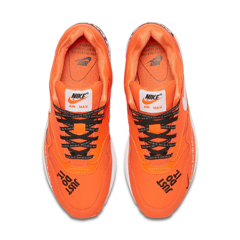 Nike Air Max 1 WMNS ‘Just Do It Pack’ Total Orange/White-Black (917691-800)