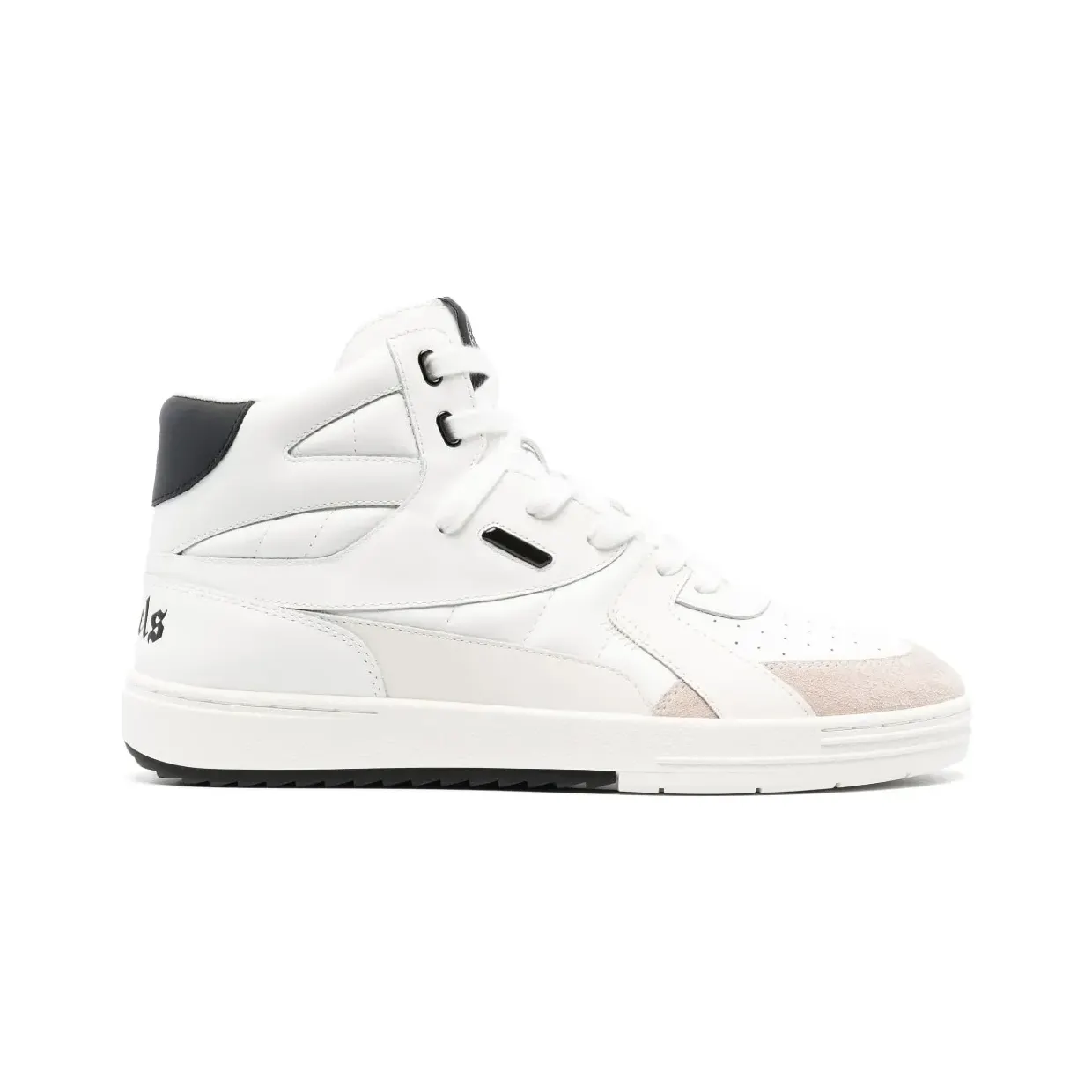 Palm Angels University High-Top-Sneakers “White” (PMIL002S23LEA0010110)