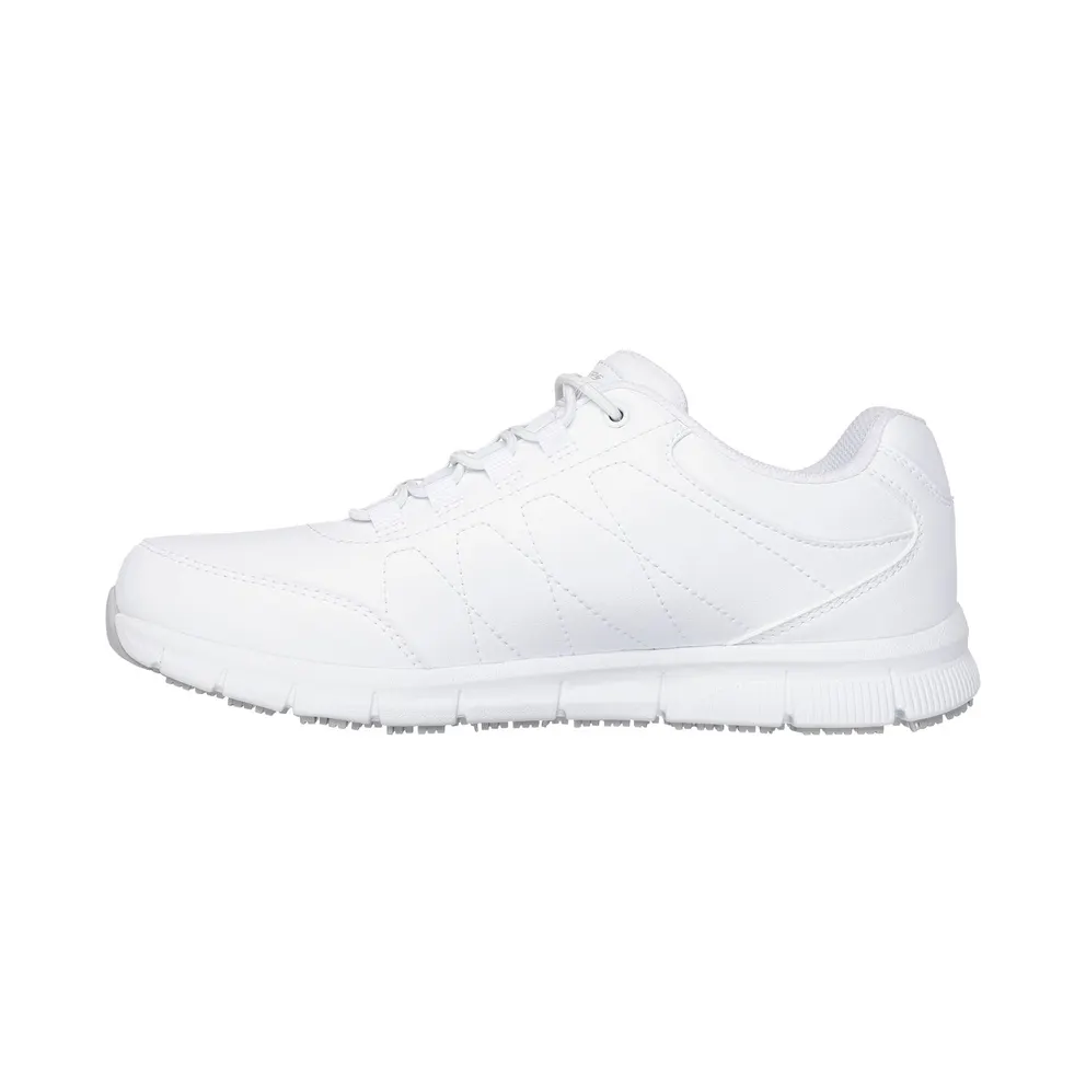 Skechers Work: Nampa – Osil Sneaker White