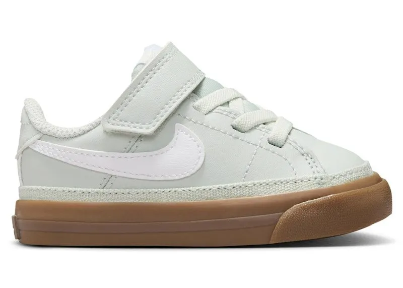 Nike Court Legacy Light Silver Gum Dark Brown White (DA5382-006)