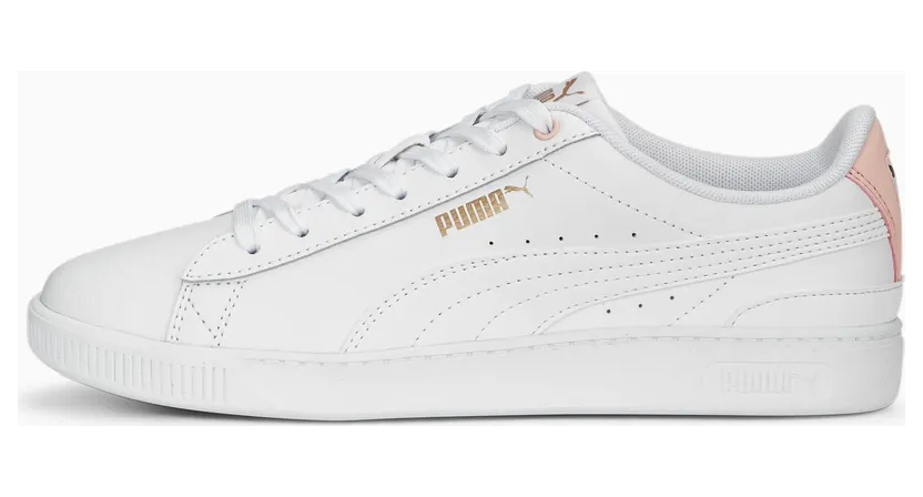 Puma Vikky V3 Damen Leder-Sneakers Weiß (383115-10)