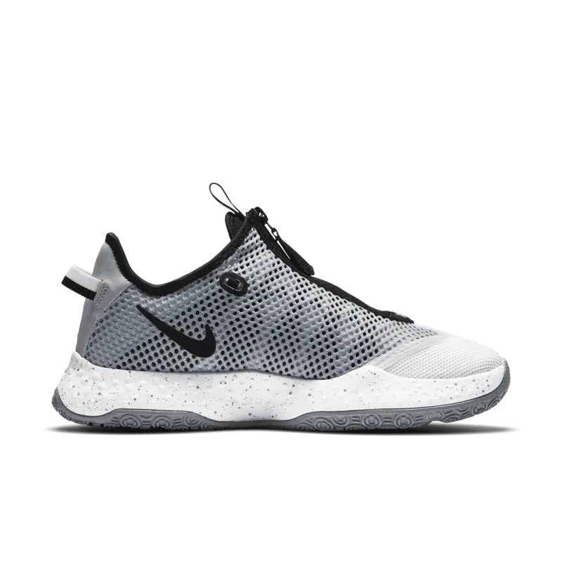 Nike PG 4 Team White Black White/Wolf Grey-Black (CK5828-100)