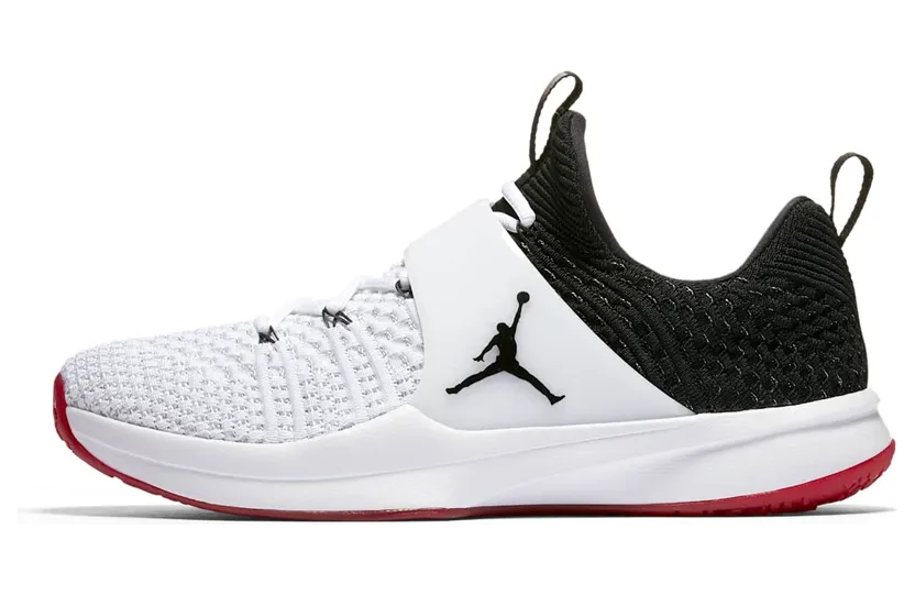 Jordan Trainer 2 Flyknit White Black Red