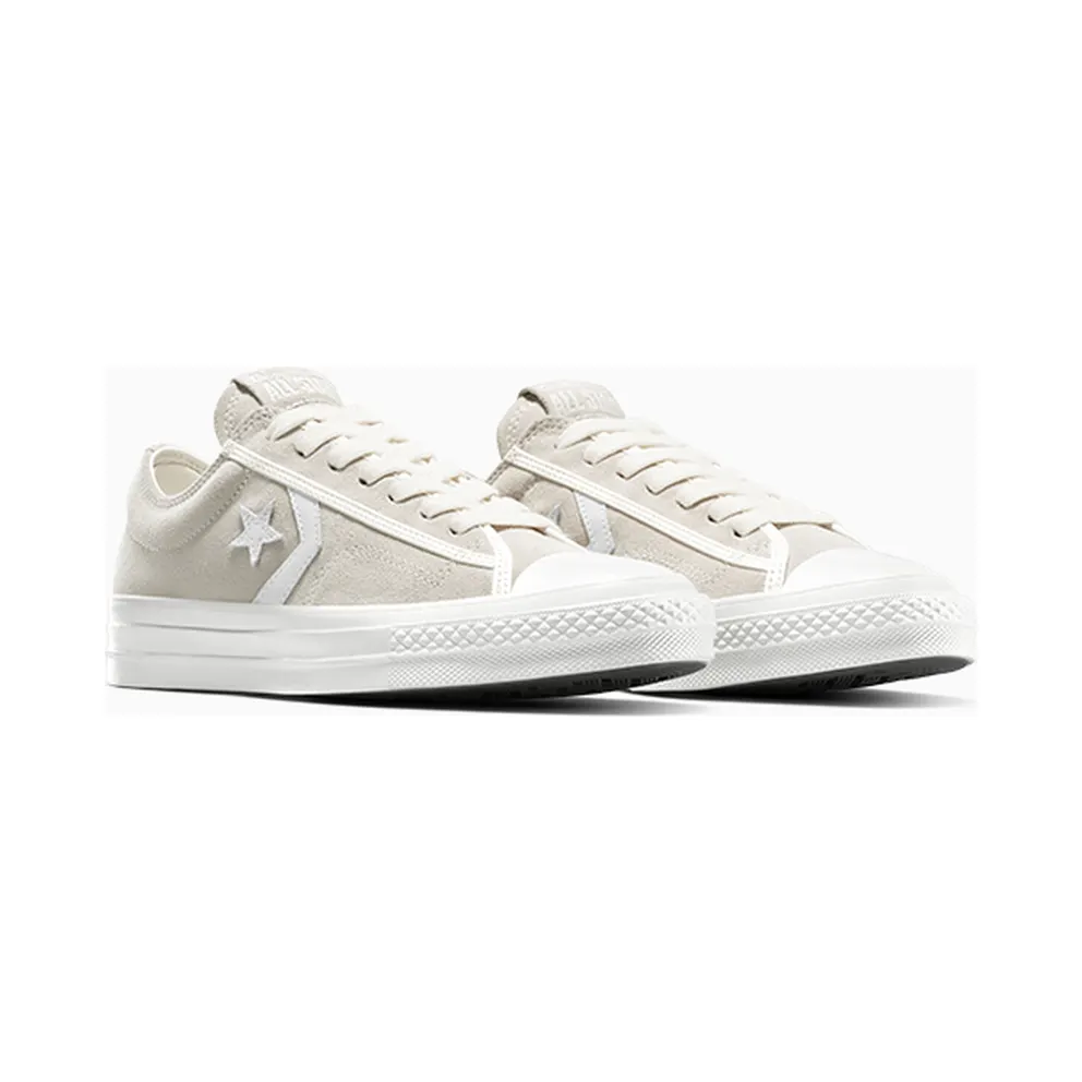 Converse Star Player 76 Low Suede Egret Vintage White