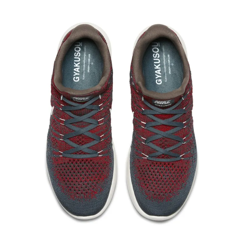 Nike  LunarEpic Low Flyknit 2 Gyakusou Blue Fox Blue Fox/Sail-University Red-Sail (880283-400)