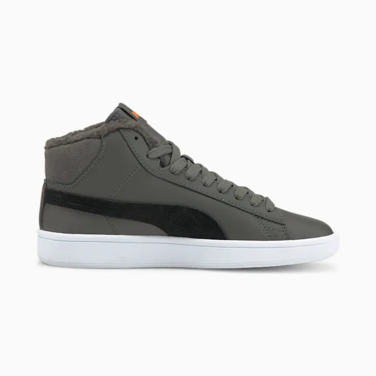 Puma Smash V2 Mid Fur Black (36689509)