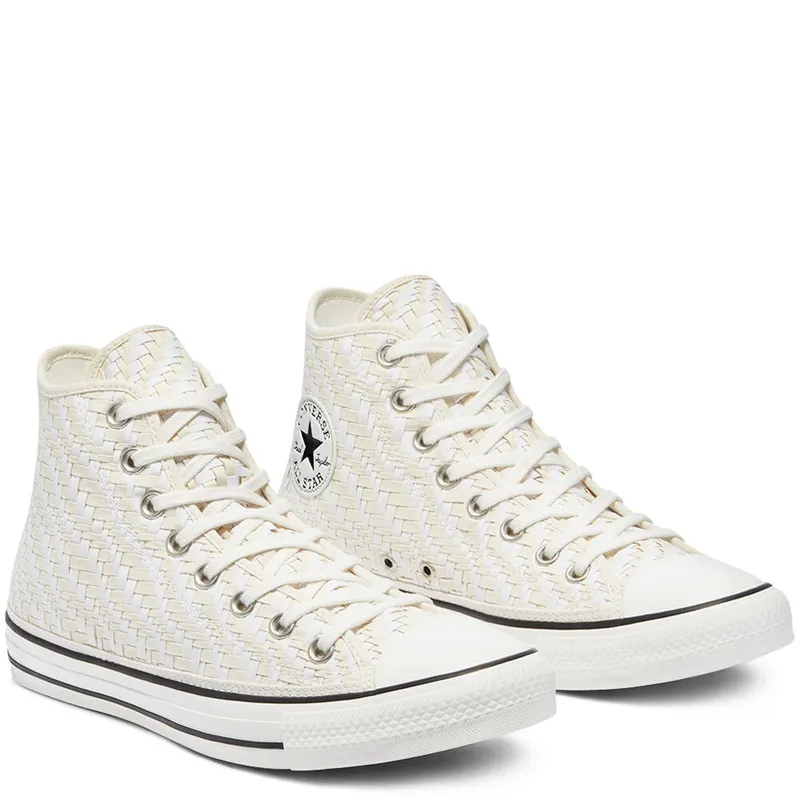 Converse Tonal Weaving Chuck Taylor All Star High Top White/black/black (171075C)