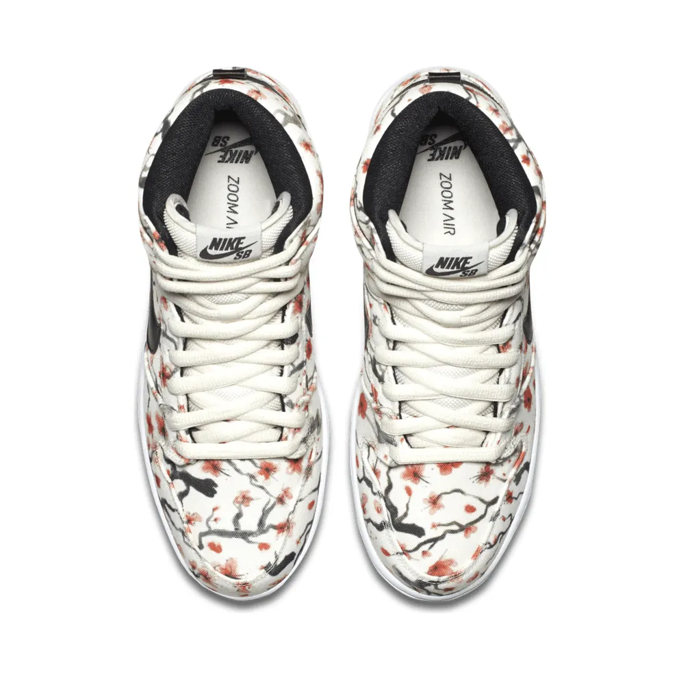 Nike SB Dunk High Cherry Blossom Sail/Black-Light Crimson-White (305050-106)