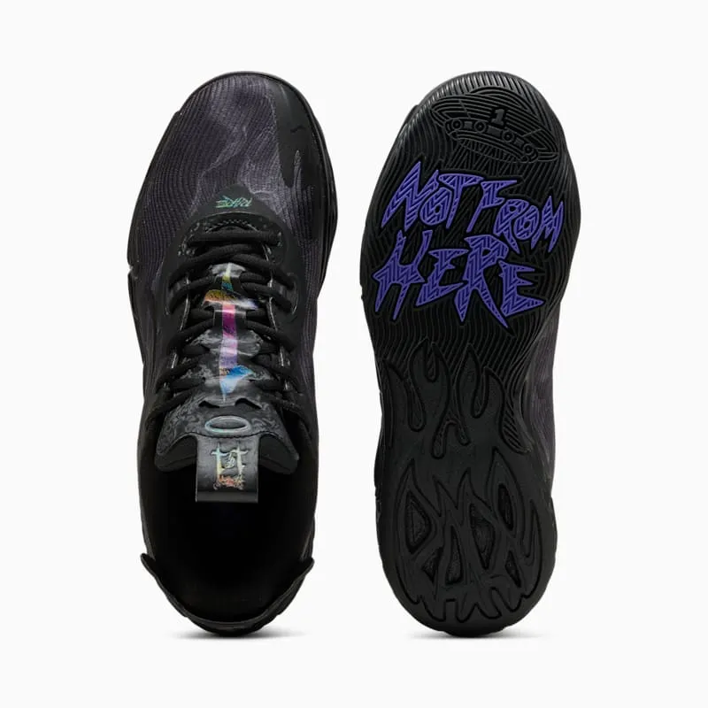 Puma LaMelo Ball MB.04 Lo Team Black Dark Amethyst (312174-01)