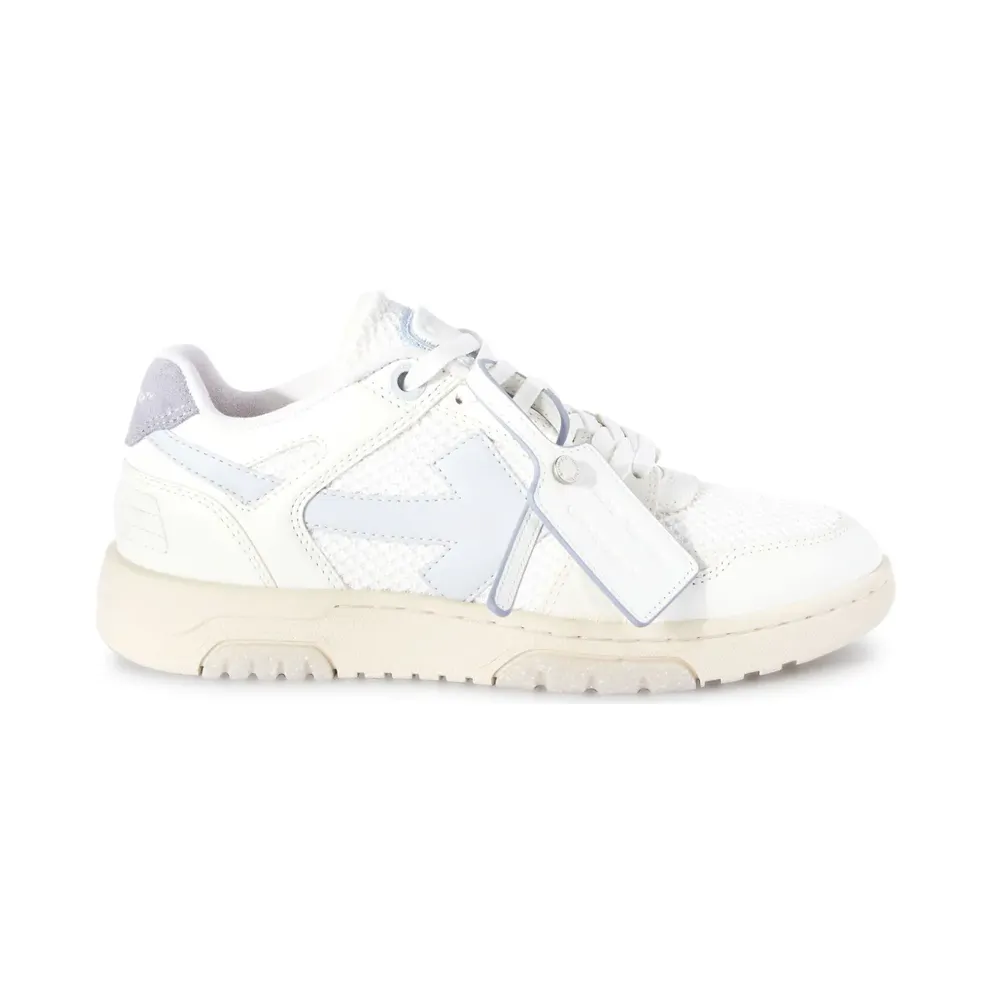 OFF-WHITE Out Of Office OOO Low Slim White Purple (OWIA276S24LEA0010140)