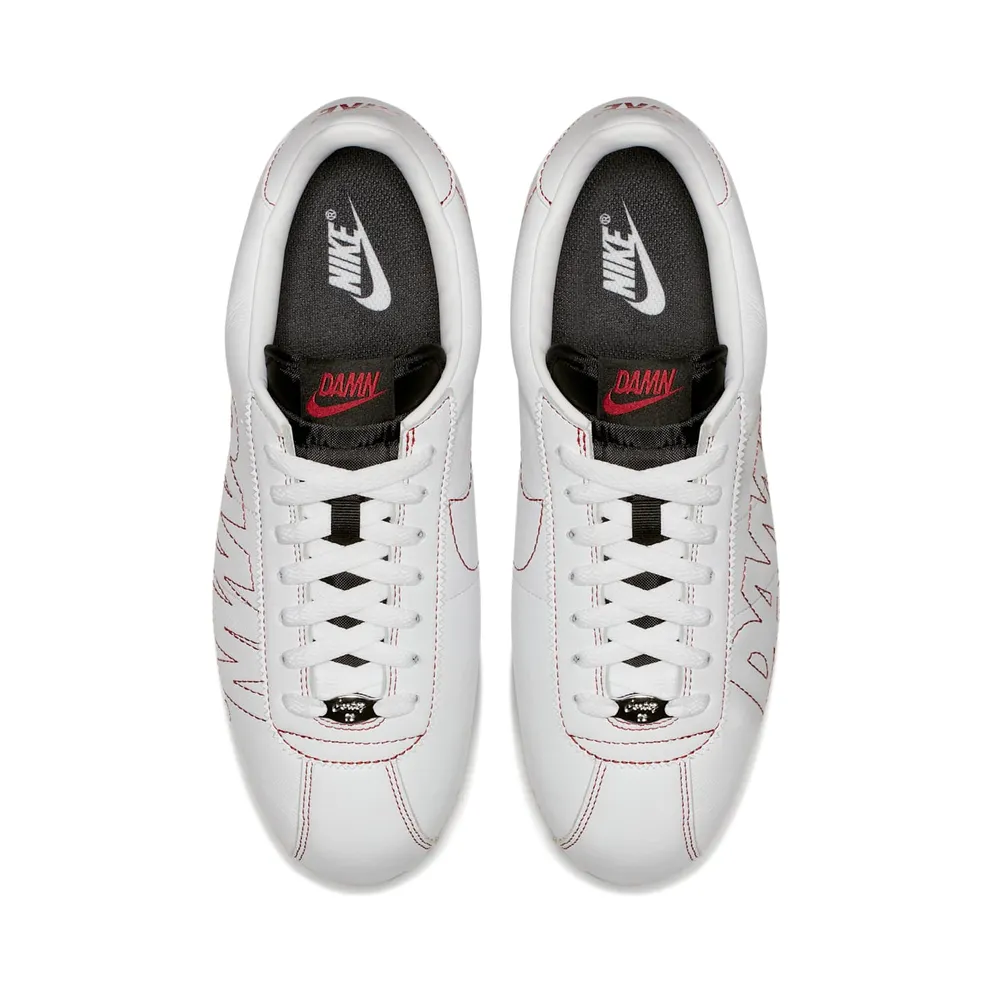 Nike Cortez Kenny 1 Kendrick Lamar Damn White Gym Red White/Black-Gym Red (AV8255-106)