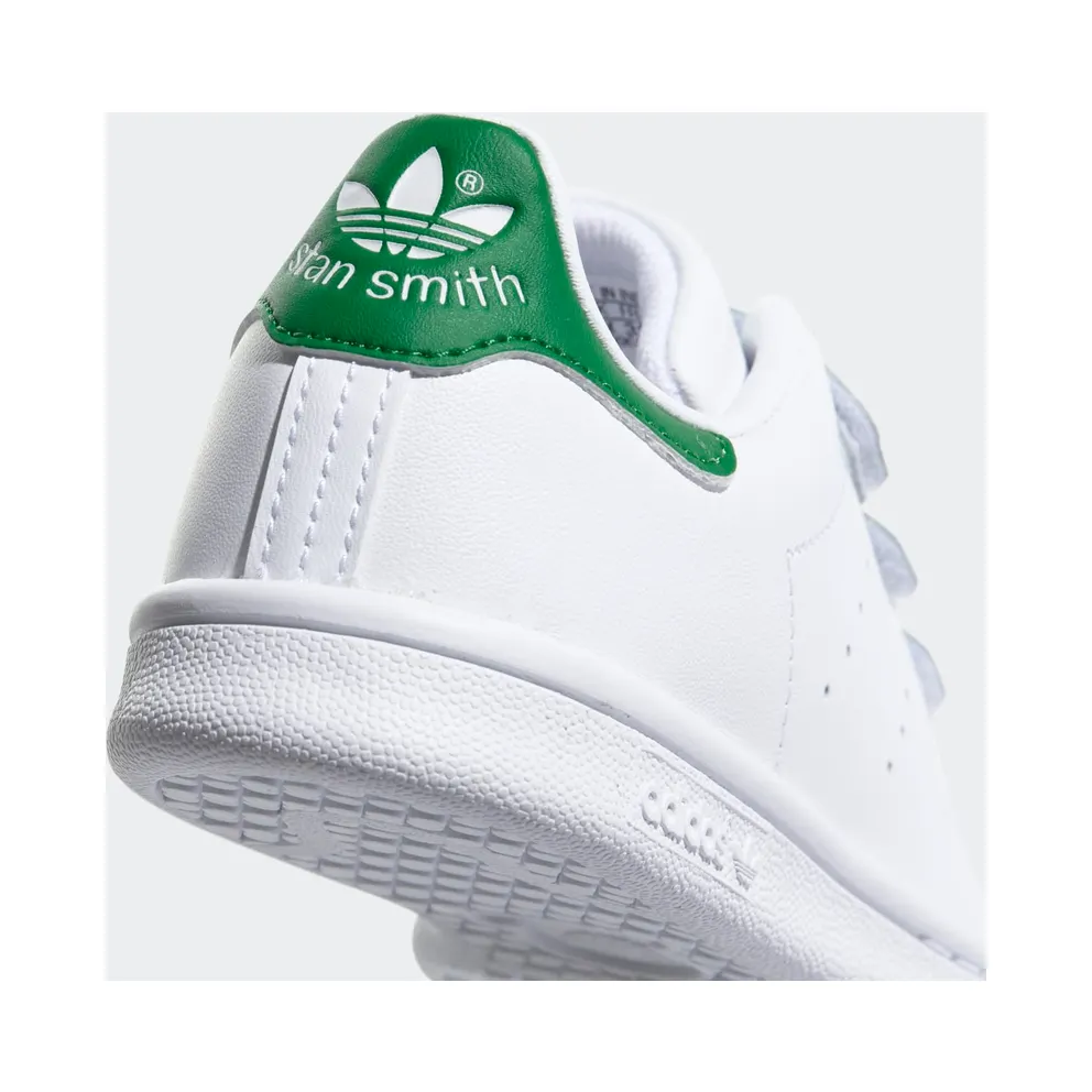 Adidas Stan Smith CF Velcro PS ‘White Green’ Running White Ftw / Running White / Fairway (M20607)