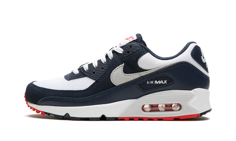 Nike Air Max 90 “Navy / Crimson” (DM0029-400)