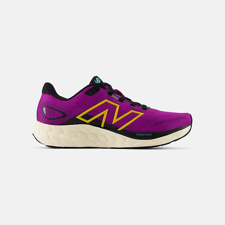 NEW BALANCE Fresh Foam 680 v8 “Purple Fuchsia / Black / Ginger Lemon” (W680CP8)