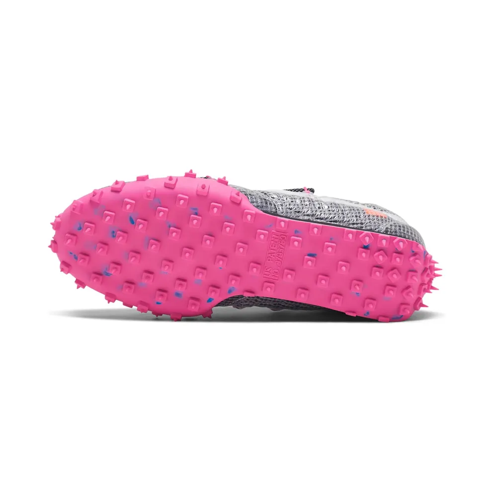 Nike Waffle Racer Off-White Black (W) Black/Laser Fuchsia-White (CD8180-001)