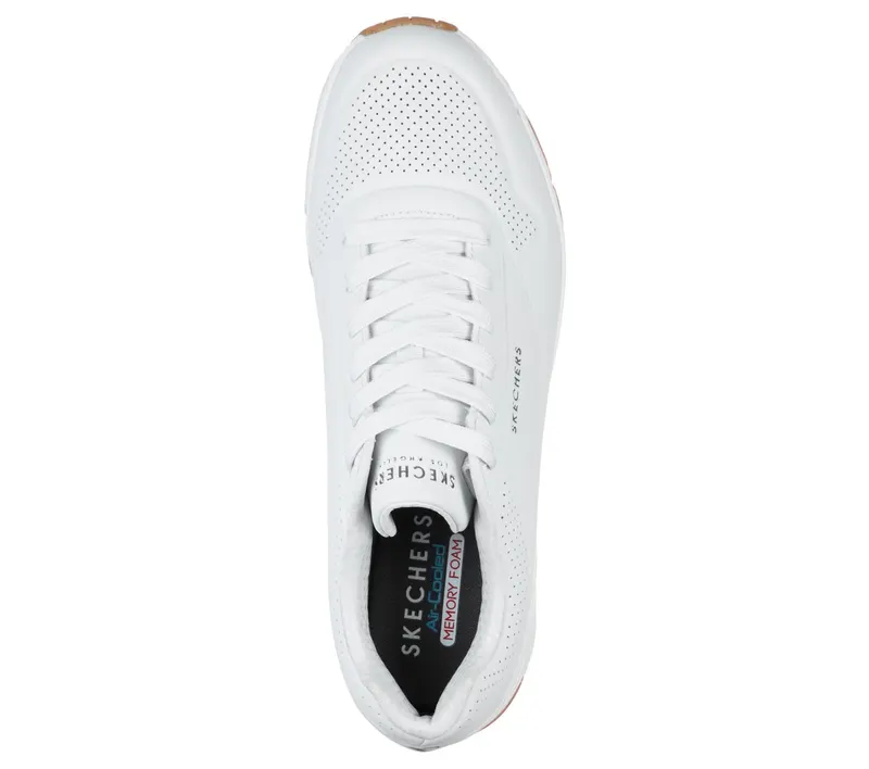 Skechers UNO – Stand On Air Sneaker White