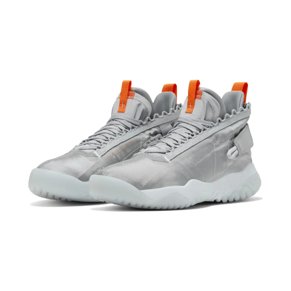 Jordan Proto React Wolf Grey Total Orange Wolf Grey/Pure Platinum-Total Orange (BV1654-008)
