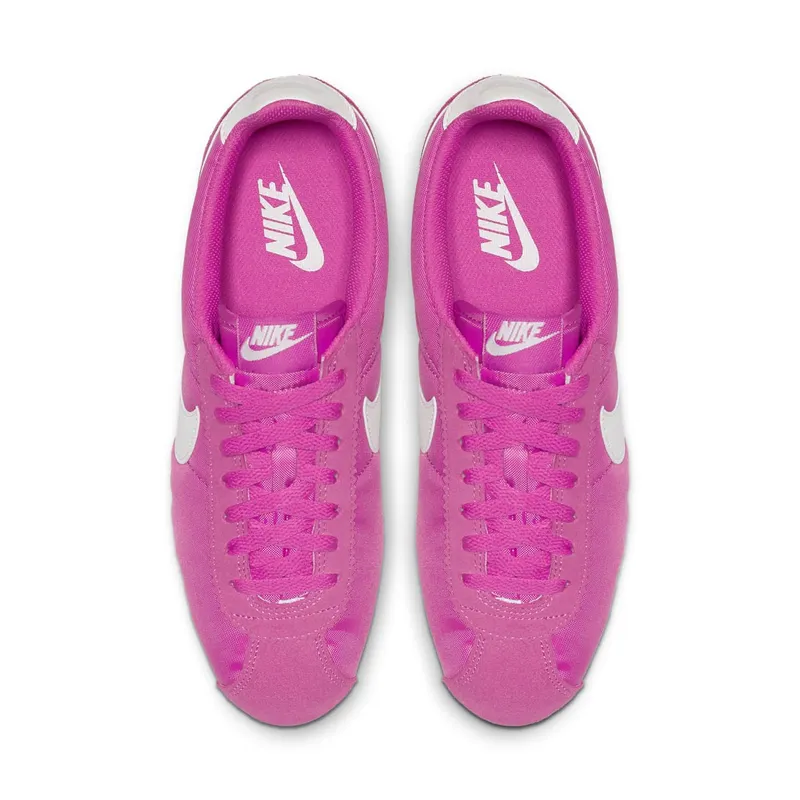 Nike Classic Cortez Nylon Active Fuchsia Summit White (W) Active Fuchsia/Summit White-Sail (749864-609)
