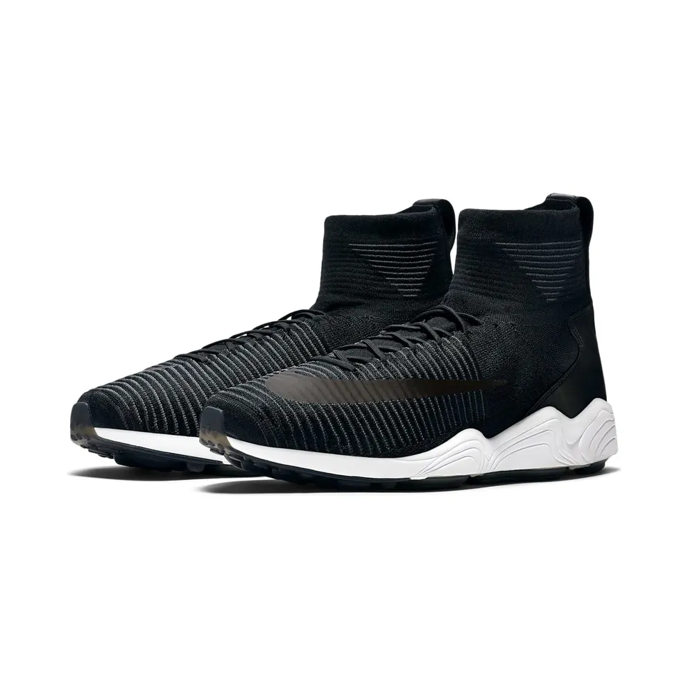 Nike Zoom Mercurial 11 Flyknit Black White Black/Black-White (844626-001)