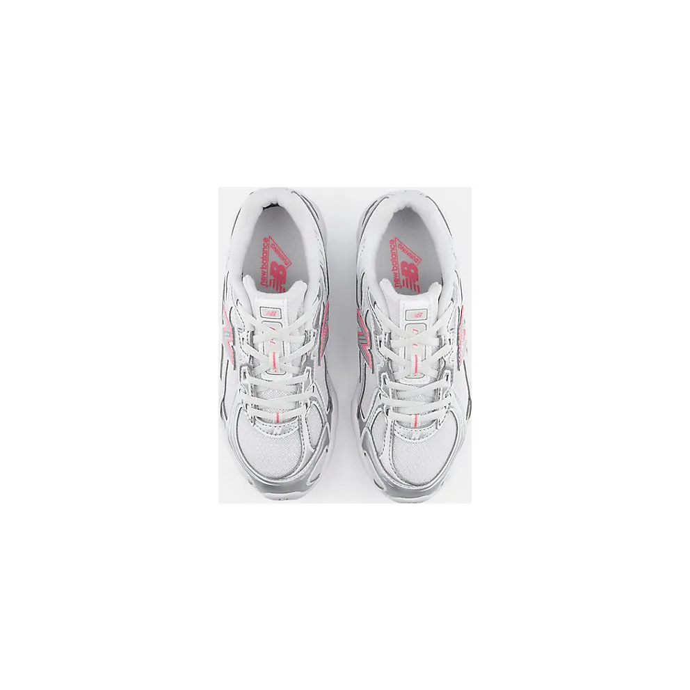 New Balance 740 Bungee Lace PS “Silver Metallic Signal Pink” (P7403DB)