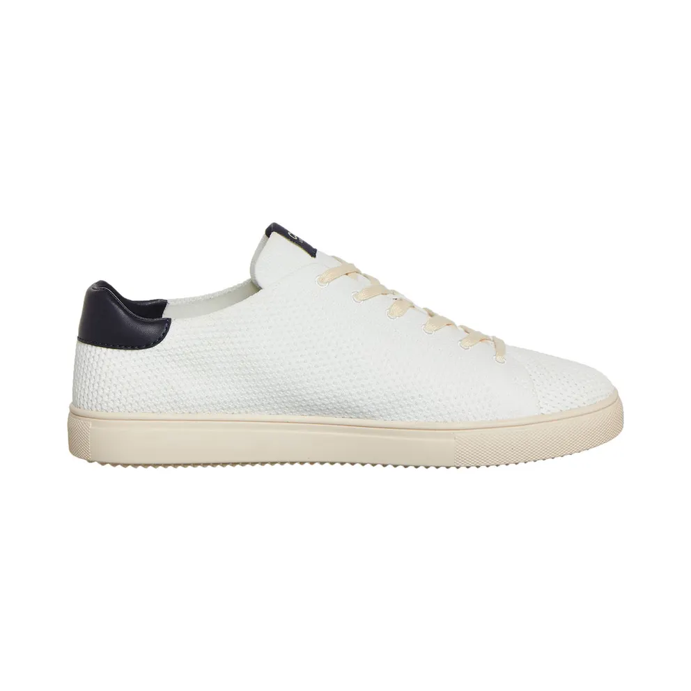 Clae Bradley Knit White / Navy (CL20ABK02-WNY)