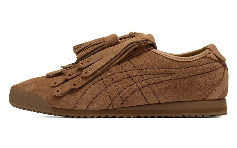Onitsuka Tiger Mexico 66 Fringe Mocha Brown Dark Brown (1183C576-200)