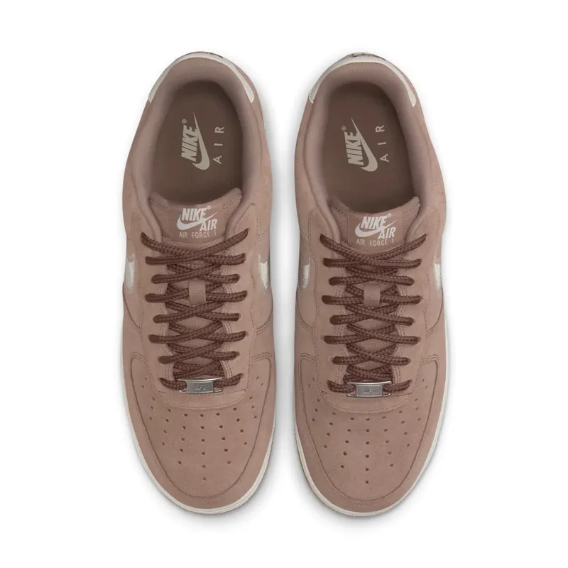 Nike Air Force 1 Low ’07 LV8 “Mink Brown Embroidered Swoosh” (HJ4465-200)