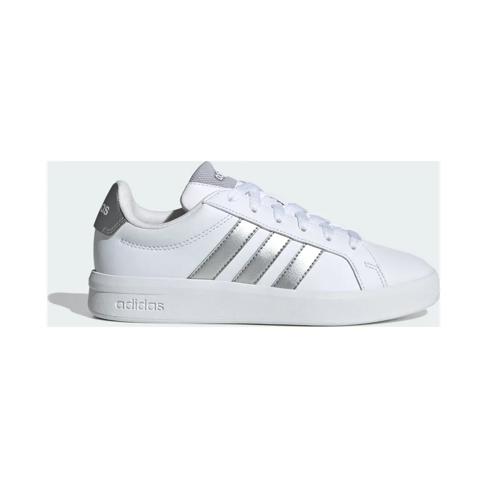 Adidas GRAND COURT 3.0 Schuhe JUNIOR Cloud White / Silver Metallic / Silver Metallic (JP9363)