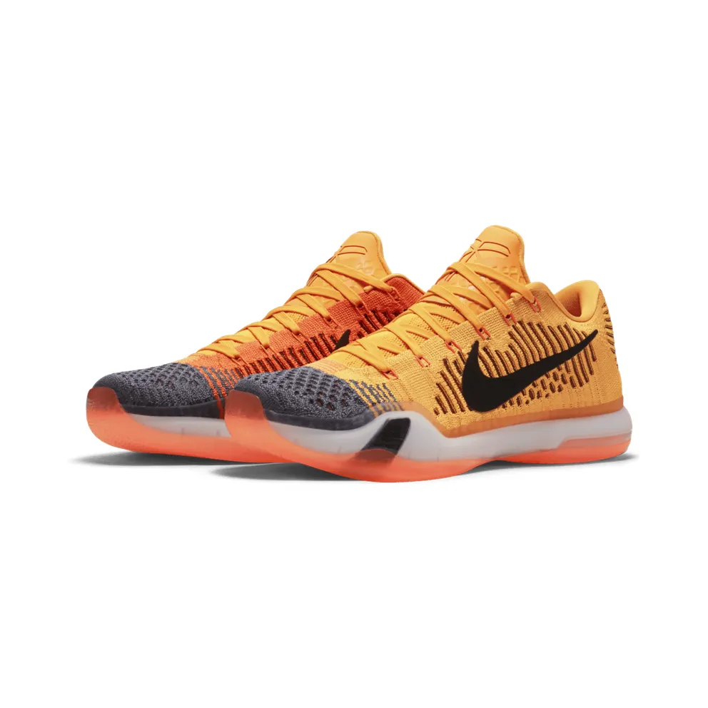 Nike Kobe 10 Elite Chester Total Orange/Black-Laser Orange-Tumbled Grey (747212-818)