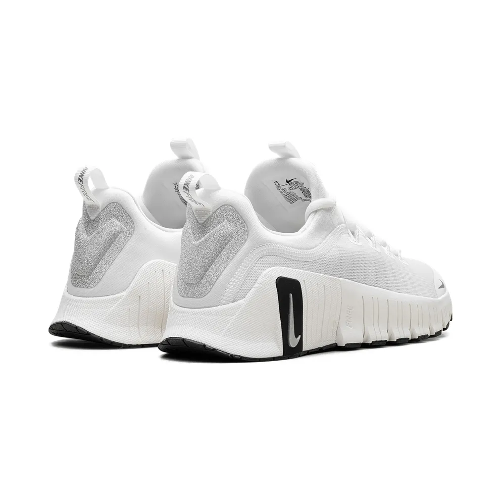 Nike Free Metcon 6 Premium “Summit White Sail Black Metallic Silver” (FZ1695-101)