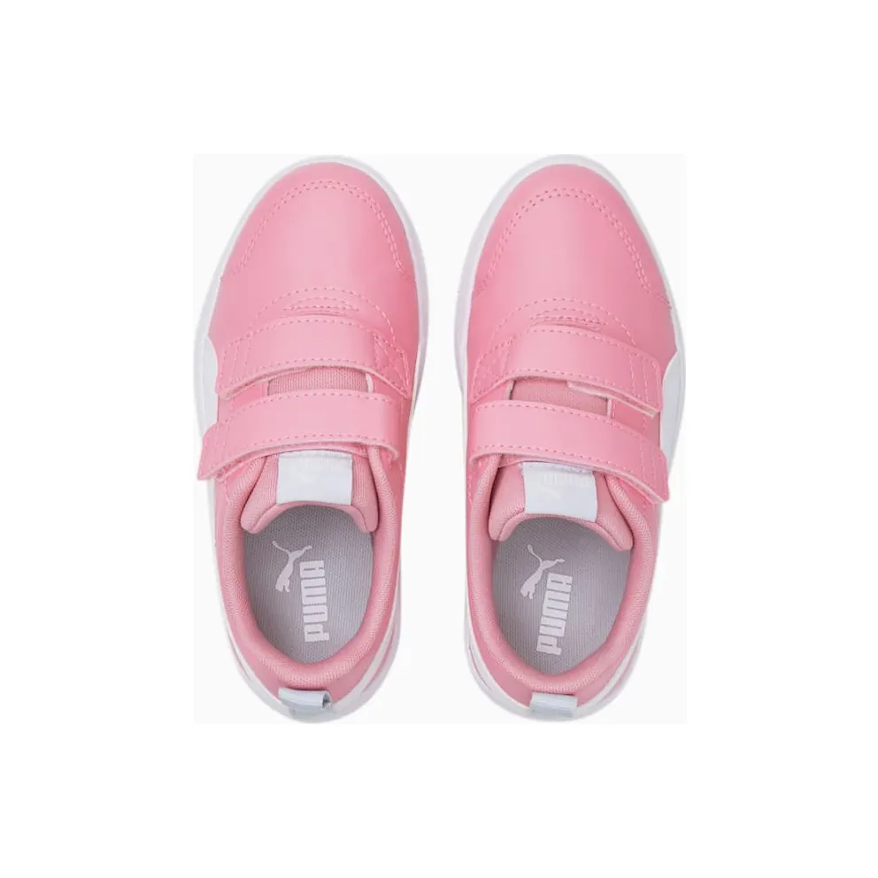PUMA Courtflex V2 Kids’ Prism Pink/White (371543-23)