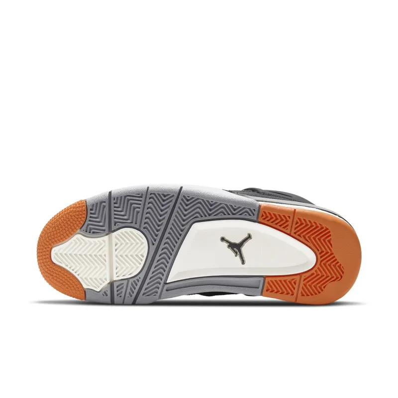 Jordan 4 Retro Starfish (W) Sail/Black-Starfish-Light Smoke Grey (CW7183-100)