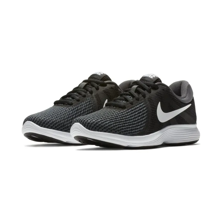 Nike Revolution 4 Black White-Anthracite (W)